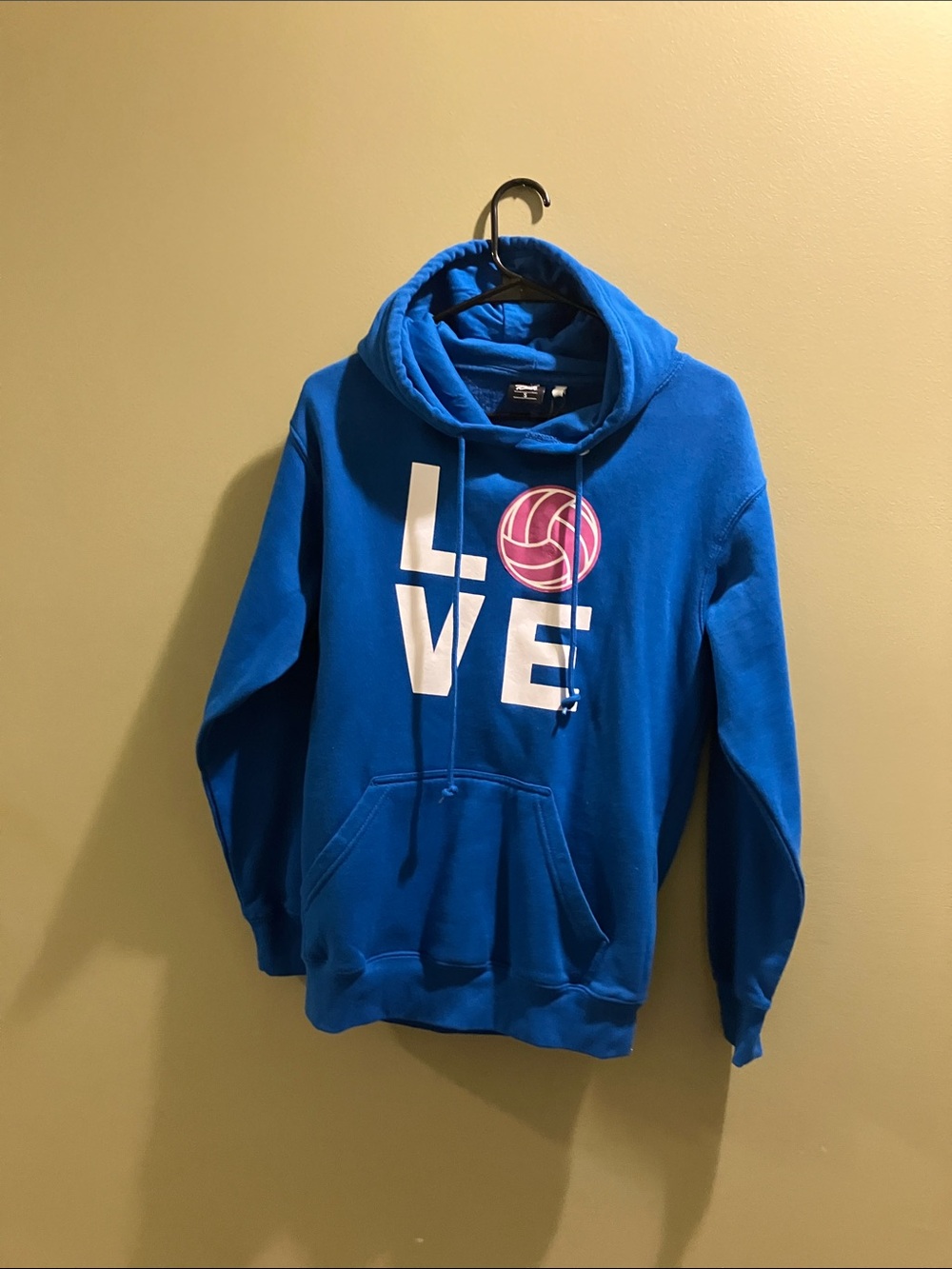 Women’s Blue 'LOVE' Graphic Hoodie Sweatshirt